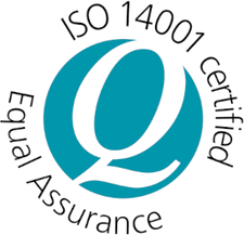 ISO 14001 certified, Equal Assurance