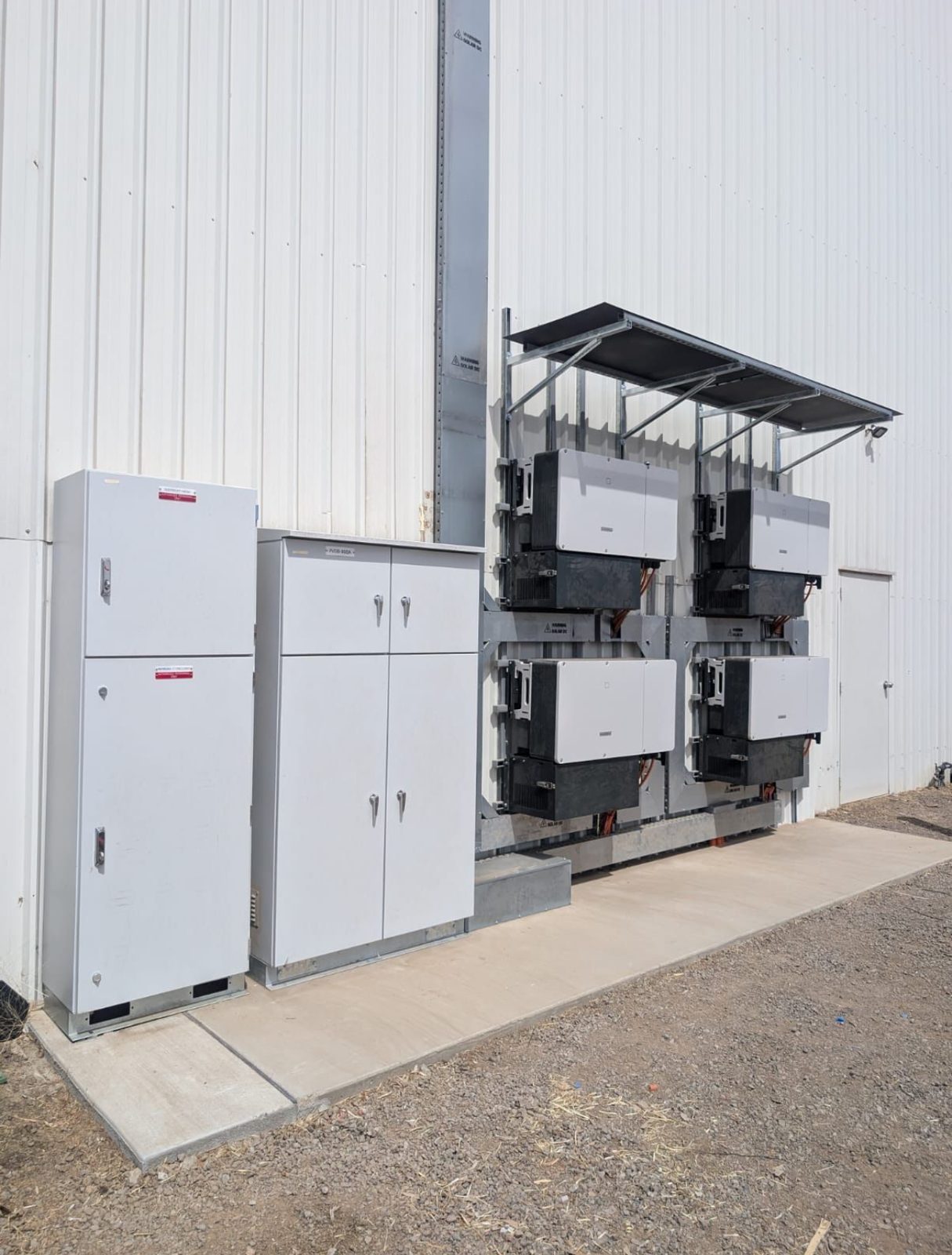 Balco Australia processing site with rooftop solar