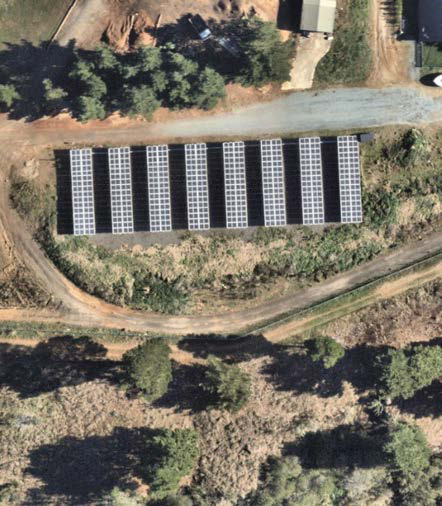 Solar arrays at the National Zoo and Aquarium in Yarralumla
