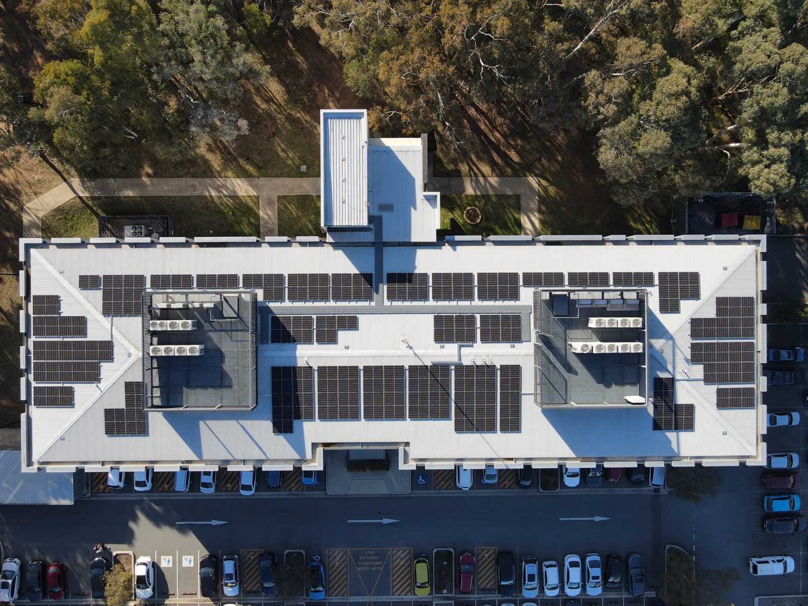 University of Canberra site from the air